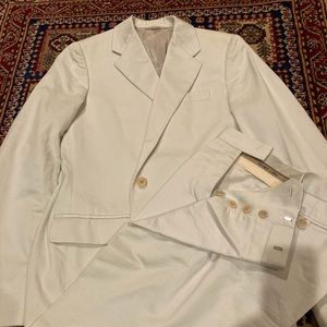 Helmut Lang 100% cotton Italian Suit